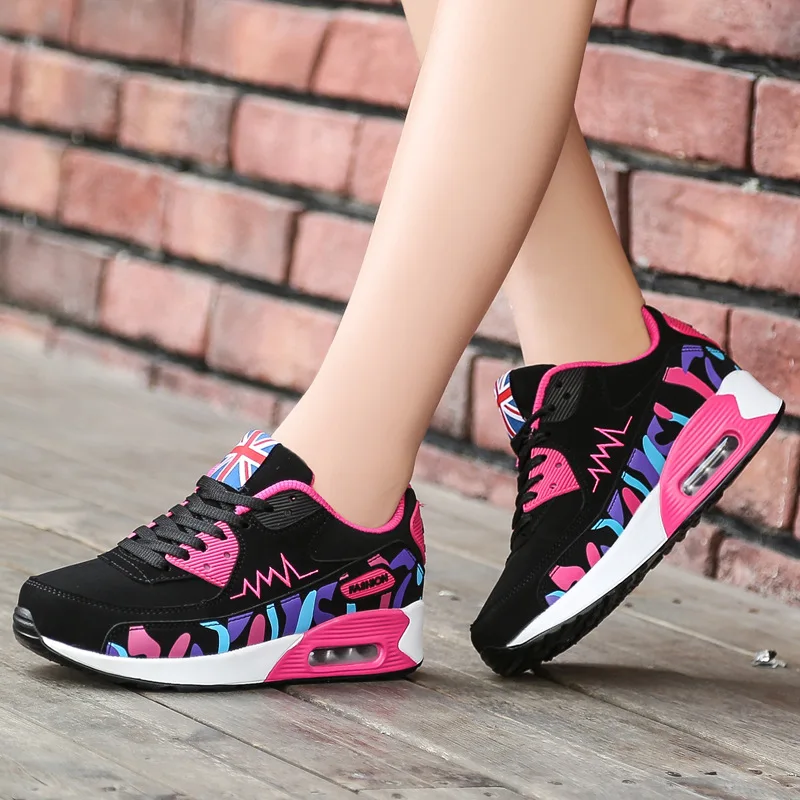 New Running Shoes For Women Outdoor Breathable Fashion Womens Jogging Shoes Fitness Sneakers Colorful Air Cushion Sneaker Female
New Running Shoes For Women Outdoor Breathable Fashion Womens Jogging Shoes Fitness Sneakers Colorful Air Cushion Sneaker Female