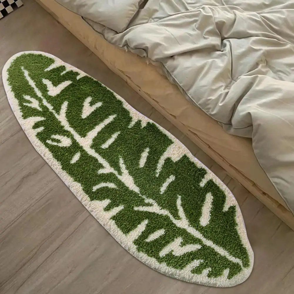 Cute Bath Mat Plant Rug Irregular Plush Tropical Leaf Area Rug For Living Room Bathroom Anti-slip Fluffy Bath Floor Mat O0P6
Cute Bath Mat Plant Rug Irregular Plush Tropical Leaf Area Rug For Living Room Bathroom Anti-slip Fluffy Bath Floor Mat O0P6