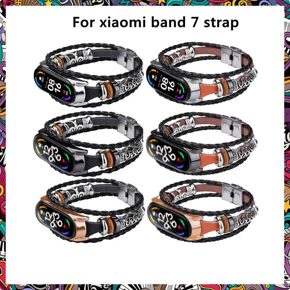 Strap for Xiaomi Mi Band 7 Sport Bracelet watch retro metal ethnic style wrist strap For xiaomi mi band 7bracelet Miband 7Strap
Strap for Xiaomi Mi Band 7 Sport Bracelet watch retro metal ethnic style wrist strap For xiaomi mi band 7bracelet Miband 7Strap