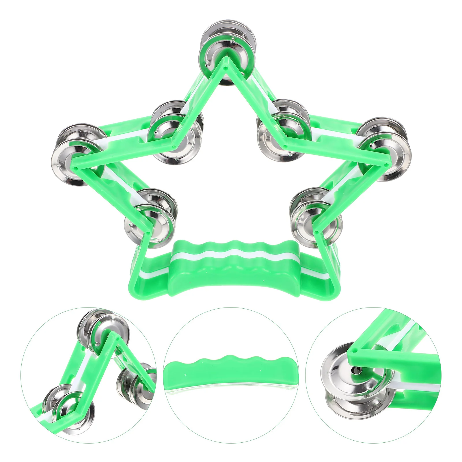 Bell Musical Hand Bells Percussion Tambourine Shaker Instrument Handheld Party Star Noisemaker Shaped Tambourines Shaking Toys
Bell Musical Hand Bells Percussion Tambourine Shaker Instrument Handheld Party Star Noisemaker Shaped Tambourines Shaking Toys