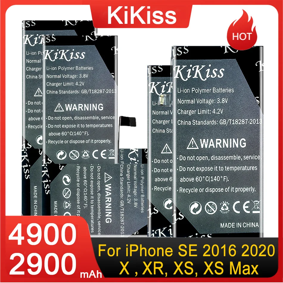 KIKISS Battery for Apple IPhone SE SE2020 /Battery for IPhone X XR XS XS Max XSMax SE 2 SE2 SE2020 High Capacity Phone
KIKISS Battery for Apple IPhone SE SE2020 /Battery for IPhone X XR XS XS Max XSMax SE 2 SE2 SE2020 High Capacity Phone