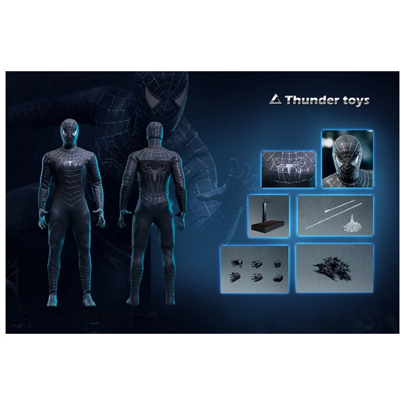 Игрушки Thunder TD2025A 1/6, модель солдата, паразитическая черная боевая одежда, Подвижная кукла ручной работы
Игрушки Thunder TD2025A 1/6, модель солдата, паразитическая черная боевая одежда, Подвижная кукла ручной работы