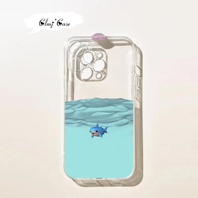 Clmj Cute Cartoon Baby Sharks Phone Case For iPhone 11 12 Mini 13 14 Pro Se 2020 7 8 Plus XR X XS Max Silicone Protective Cover
Clmj Cute Cartoon Baby Sharks Phone Case For iPhone 11 12 Mini 13 14 Pro Se 2020 7 8 Plus XR X XS Max Silicone Protective Cover