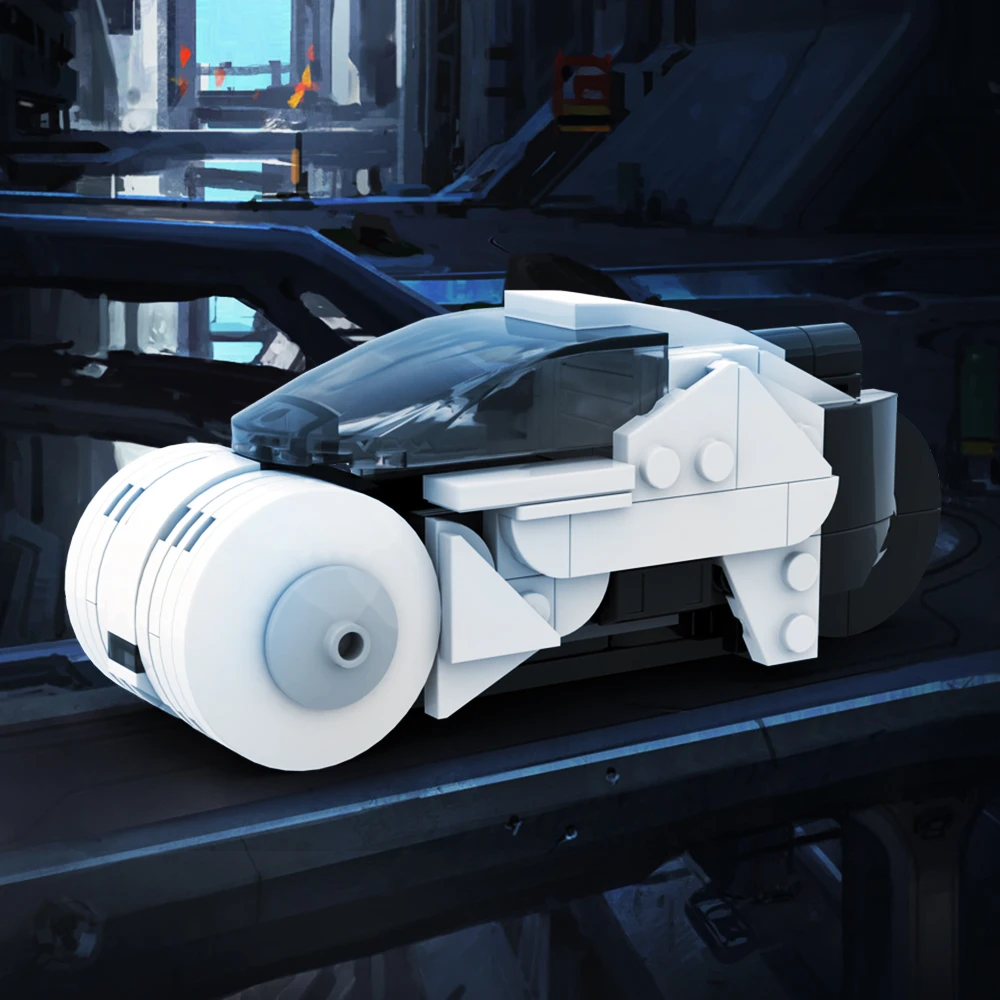 MOC Tron Legacy Light Cycle Building Blocks Movies Racing Motor Bricks Classic Model Set Children Assemble Toy Birthday Gift
MOC Tron Legacy Light Cycle Building Blocks Movies Racing Motor Bricks Classic Model Set Children Assemble Toy Birthday Gift