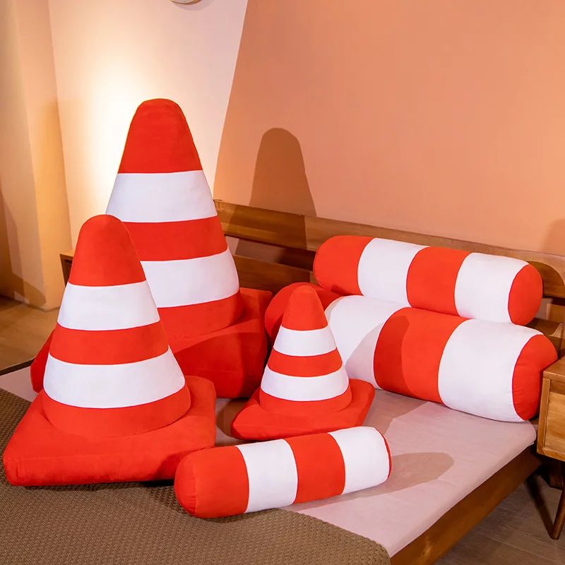 New Creative Roadblock Plush Pillow Traffic Cones Mini Road Children Toys Simulation Construction Cone Throw Pillows Gifts
New Creative Roadblock Plush Pillow Traffic Cones Mini Road Children Toys Simulation Construction Cone Throw Pillows Gifts