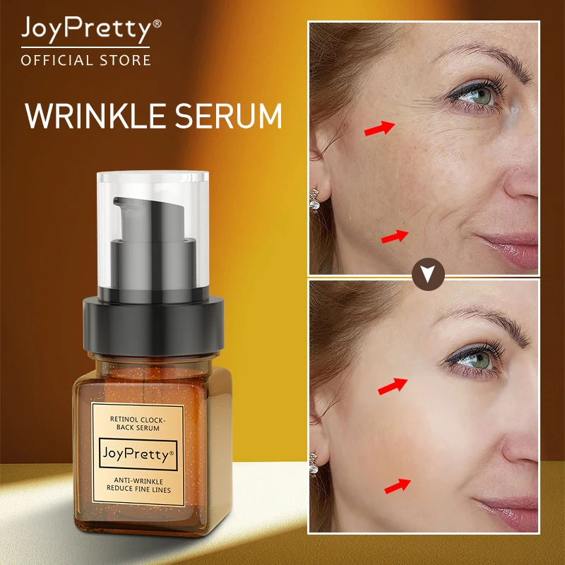 JoyPretty Retinol Face Serum Anti Wrinkle Tighten Brighten Moisturizing Skin Hyaluronic Acid Facial Skincare Care Cosmetics 50ml
JoyPretty Retinol Face Serum Anti Wrinkle Tighten Brighten Moisturizing Skin Hyaluronic Acid Facial Skincare Care Cosmetics 50ml