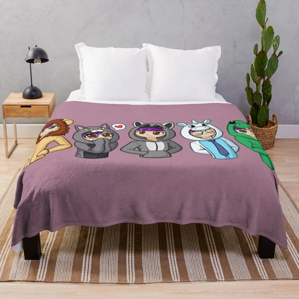 Sanders Sides Onesies - Core 4 + Deceit Throw Blanket heavy blanket hairy couple sheep wool blanket
Sanders Sides Onesies - Core 4 + Deceit Throw Blanket heavy blanket hairy couple sheep wool blanket