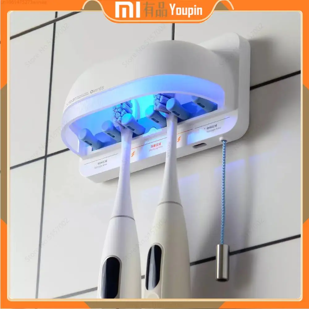 Умный стерилизатор зубной щетки Xiaomi Youpin S1, стерилизатор для ультрафиолетовых лучей, настенный держатель для стерилизации зубных щеток
Умный стерилизатор зубной щетки Xiaomi Youpin S1, стерилизатор для ультрафиолетовых лучей, настенный держатель для стерилизации зубных щеток