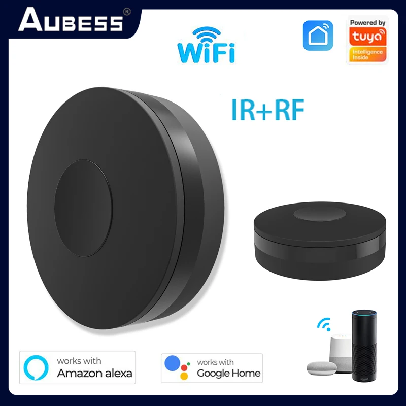 Tuya Smart WiFi IR Remote Universal For Smart Home Control For TV Air Conditioner Works With Alexa Google Home Yandex Alice
Tuya Smart WiFi IR Remote Universal For Smart Home Control For TV Air Conditioner Works With Alexa Google Home Yandex Alice