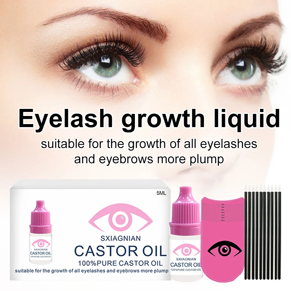 5ml Eyelash Growth Serum Castor Oil For Longer Thicker Eye Lashes Eyebrow Enhancers Eyelash Extension Liquid Makeup Tools Kit
5ml Eyelash Growth Serum Castor Oil For Longer Thicker Eye Lashes Eyebrow Enhancers Eyelash Extension Liquid Makeup Tools Kit