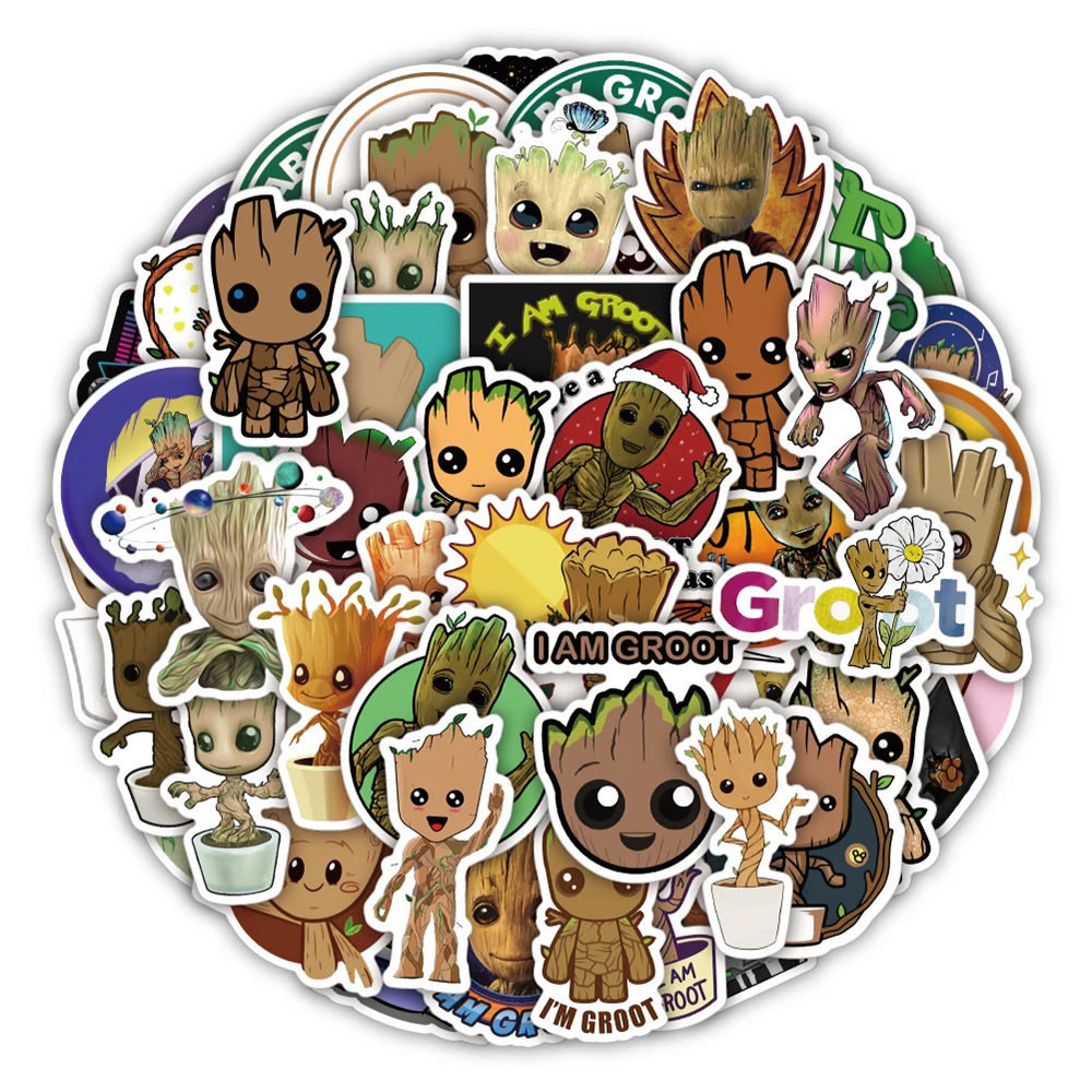 10/30/50pcs Disney Marvel The Avengers Cute Groot Cartoon Stickers Decal Skateboard Laptop Luggage Car Phone Kid Sticker Toy
10/30/50pcs Disney Marvel The Avengers Cute Groot Cartoon Stickers Decal Skateboard Laptop Luggage Car Phone Kid Sticker Toy
