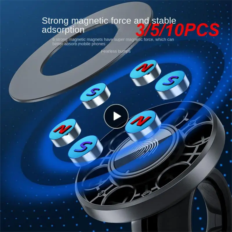 3/5/10PCS Durable Mobile Phone Bracket Firm Adsorption One-key Locking Mobile Phone Holder 360 Degree Rotating
3/5/10PCS Durable Mobile Phone Bracket Firm Adsorption One-key Locking Mobile Phone Holder 360 Degree Rotating
