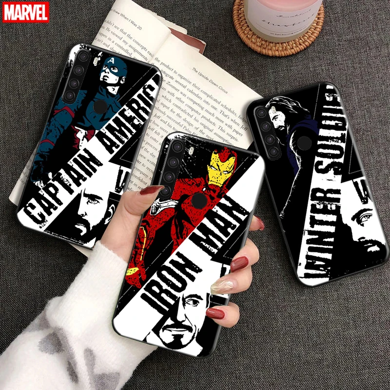 Marvel Avengers For Xiaomi Redmi Note 8 8 Pro 8T 2021 Phone Case Soft Silicon Coque Cover Black Funda Spiderman Iron Man Thor
Marvel Avengers For Xiaomi Redmi Note 8 8 Pro 8T 2021 Phone Case Soft Silicon Coque Cover Black Funda Spiderman Iron Man Thor
