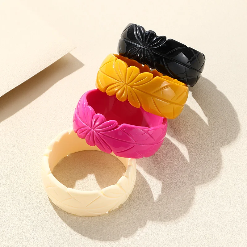 New Korean Fashion Resin Pattern Bangle Bracelet for Women Arcylic Geometric Charm Bangle for Girls 2023 Trendy Jewelry Gifts
New Korean Fashion Resin Pattern Bangle Bracelet for Women Arcylic Geometric Charm Bangle for Girls 2023 Trendy Jewelry Gifts