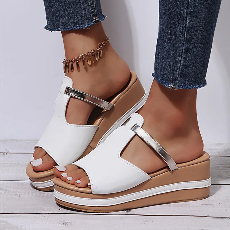 Women Sandals 2023 Women Heels Sandals Slip On Wedges Shoes For Women Slippers Summer Sandalias Mujer Platform Sandals Shoes
Women Sandals 2023 Women Heels Sandals Slip On Wedges Shoes For Women Slippers Summer Sandalias Mujer Platform Sandals Shoes