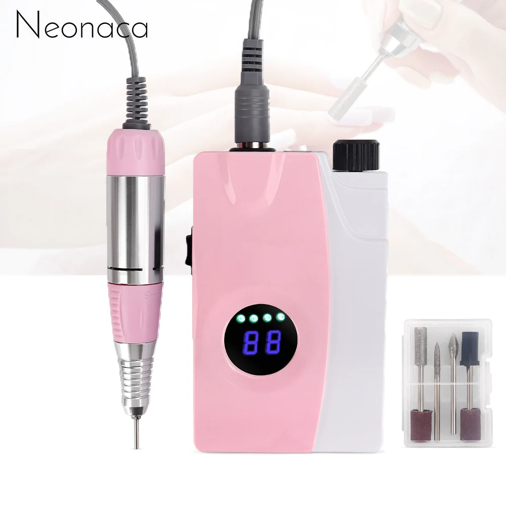 250000RPM Nail Drill Machine Mini Manicure Polish Milling Grinder Nail Art Sanding File Drill Bits Portable Nail Drilling Pen
250000RPM Nail Drill Machine Mini Manicure Polish Milling Grinder Nail Art Sanding File Drill Bits Portable Nail Drilling Pen