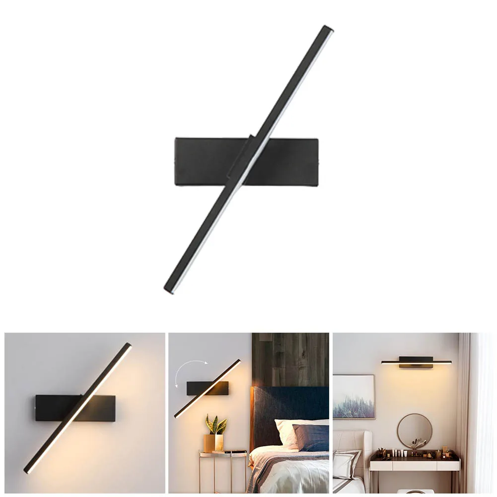 Bedroom Bedside Wall Sconce Lamp 330° Rotatable Adjustable LED Light Angle Indoor Simple Fixture Indoor Lighting Room Decor
Bedroom Bedside Wall Sconce Lamp 330° Rotatable Adjustable LED Light Angle Indoor Simple Fixture Indoor Lighting Room Decor