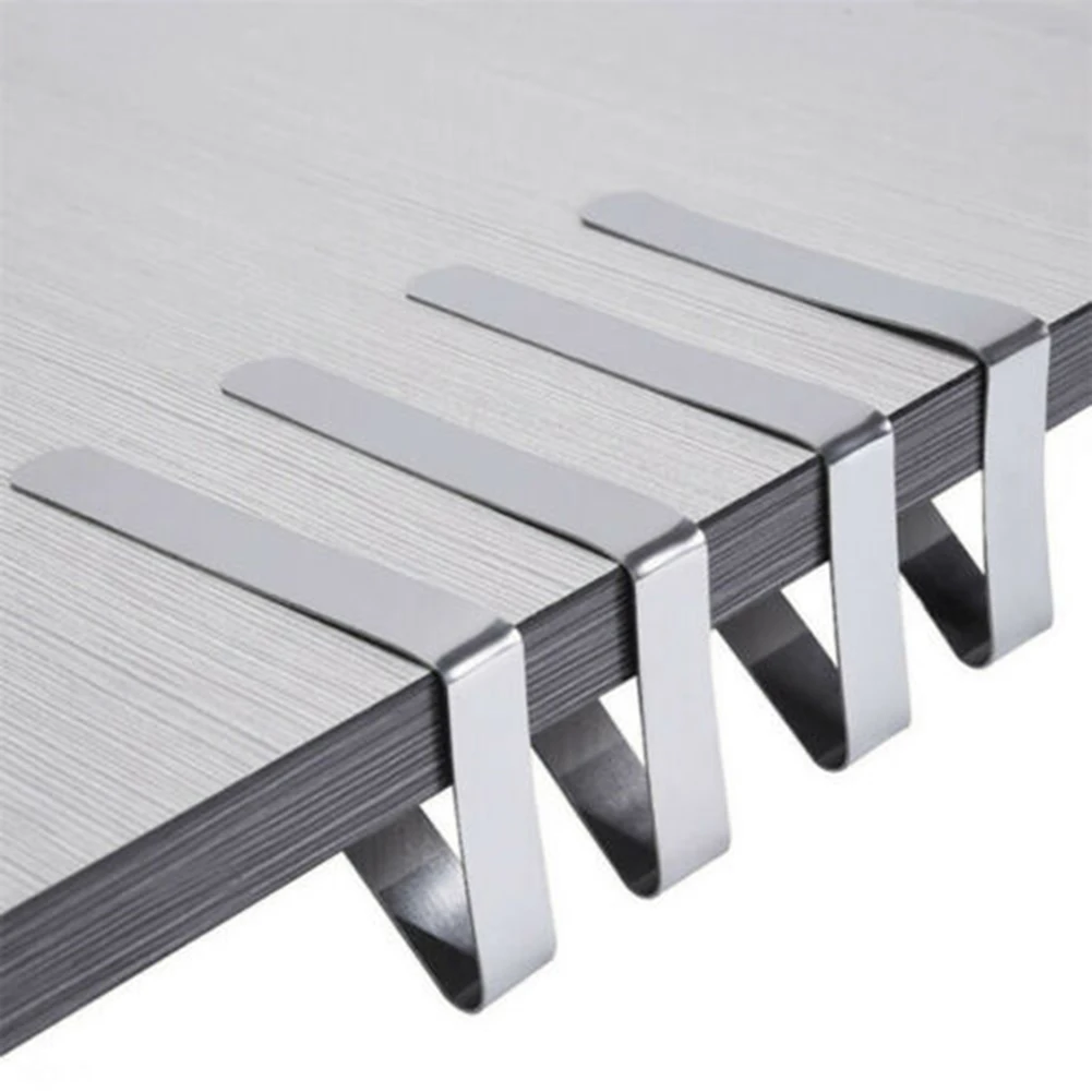 16Pcs Stainless Steel Tablecloth Clips Holder Cloth Clamps Outdoor Camping Picnic Weddings Party Table Cover Clip Home Supplies
16Pcs Stainless Steel Tablecloth Clips Holder Cloth Clamps Outdoor Camping Picnic Weddings Party Table Cover Clip Home Supplies