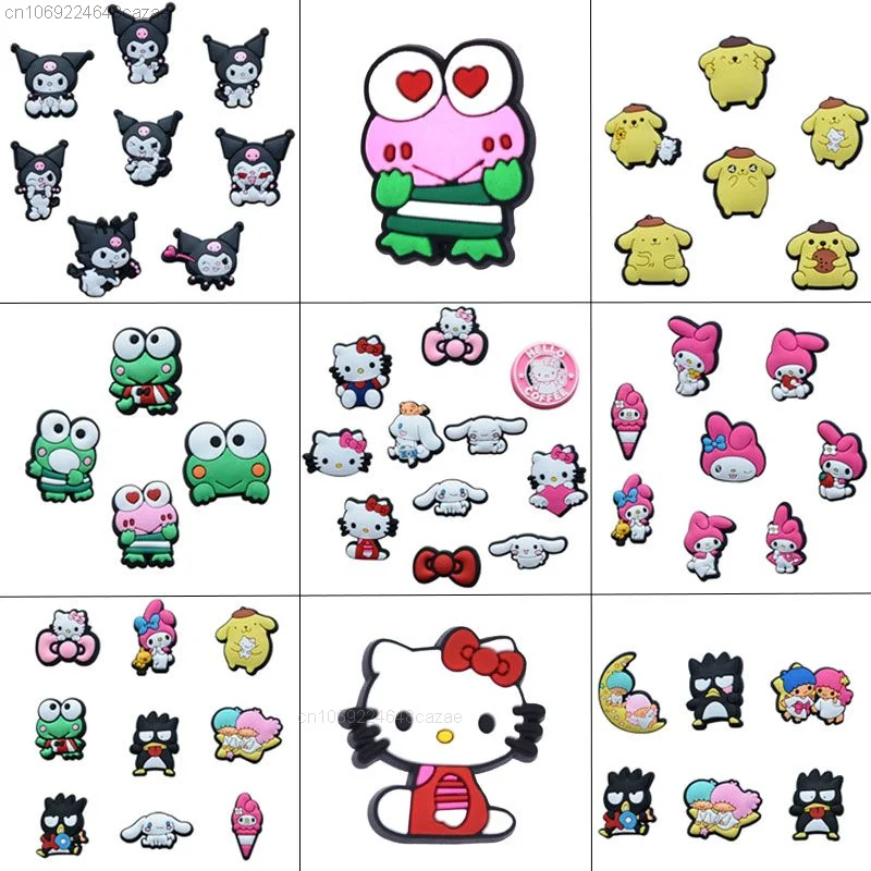 Crocs Charms Hello Kitty Set PVC Jibbitz Cute Cartoon Stickers Y2k Crocs Shoes For Women DIY Accessories Pack Slipper Decoration
Crocs Charms Hello Kitty Set PVC Jibbitz Cute Cartoon Stickers Y2k Crocs Shoes For Women DIY Accessories Pack Slipper Decoration
