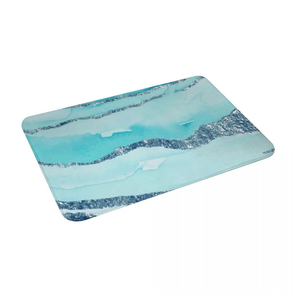 Blue Marble And Glitter Bath Door Floor Mat Marble Anti-slip Rug Carpet Entrance Living Room Home Kitchen Water Proof Polyester
Blue Marble And Glitter Bath Door Floor Mat Marble Anti-slip Rug Carpet Entrance Living Room Home Kitchen Water Proof Polyester