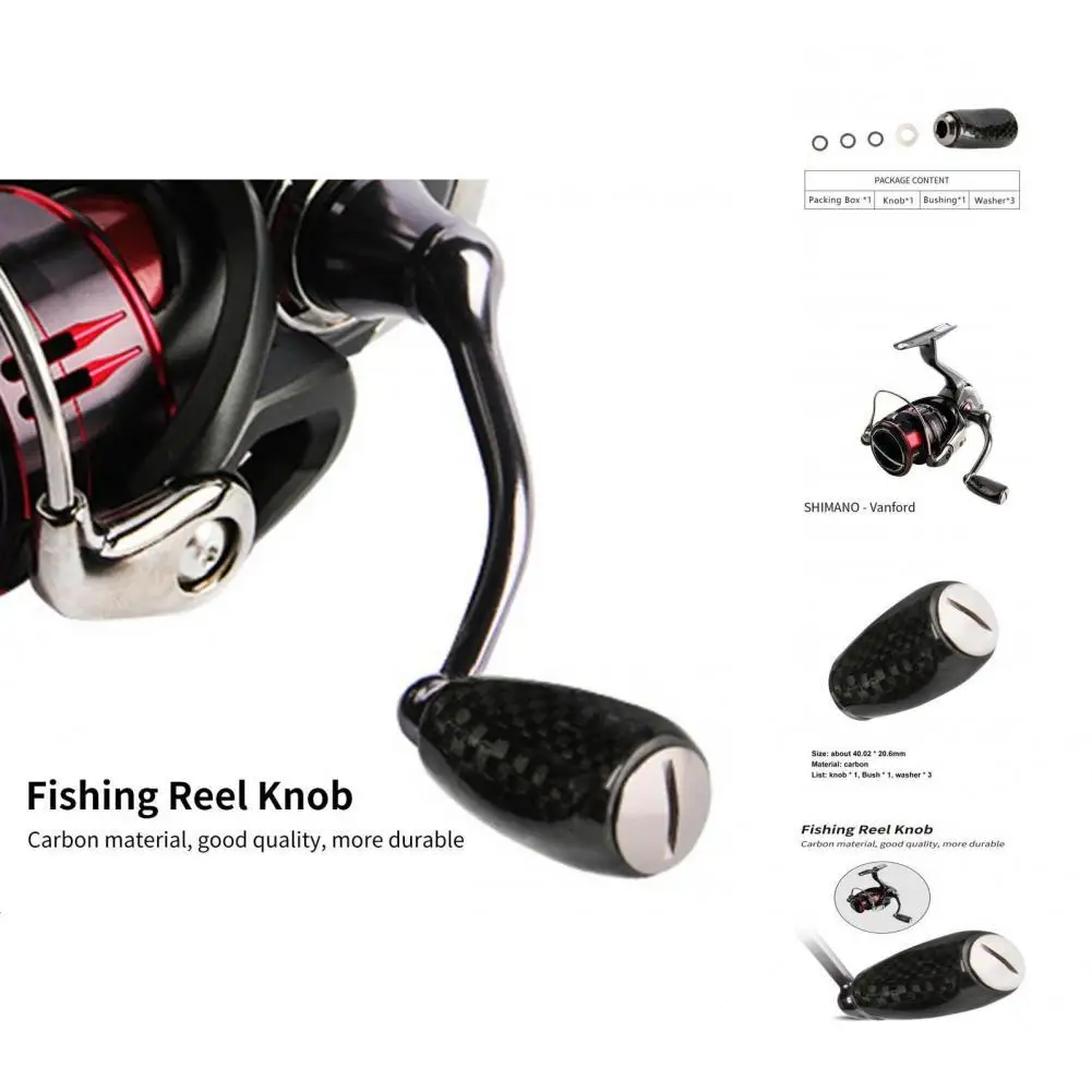 1 Set High Quality Portable Shatterproof High Strength Fishing Reel Knob for Outdoor Reel Crank Knob Spinning Reel Handle
1 Set High Quality Portable Shatterproof High Strength Fishing Reel Knob for Outdoor Reel Crank Knob Spinning Reel Handle
