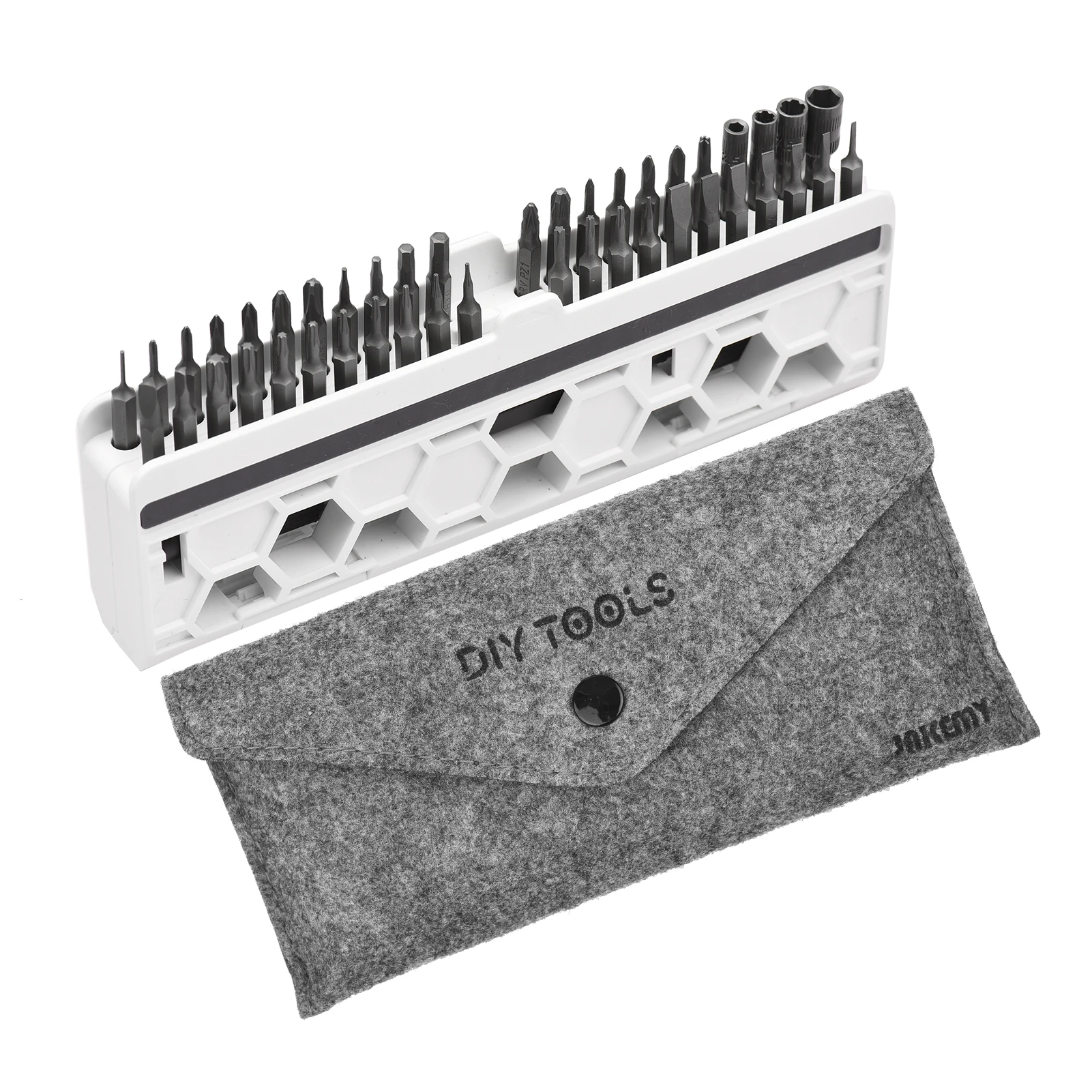 JAKEMY 46pcs Multifunctional High Precision Screwdriver Bits & Socket Set Drive Socket Set For Home Electronics Maintenance
JAKEMY 46pcs Multifunctional High Precision Screwdriver Bits & Socket Set Drive Socket Set For Home Electronics Maintenance