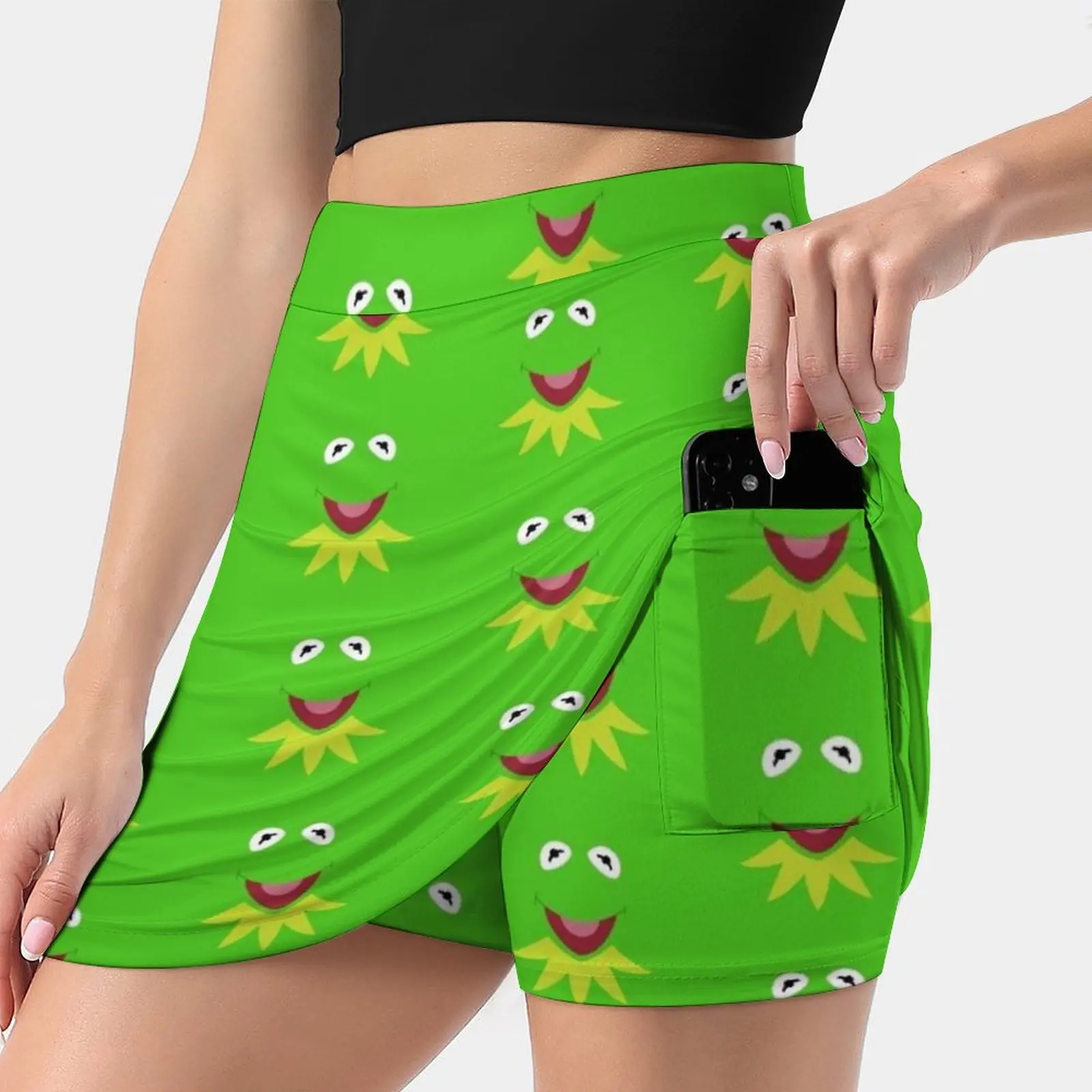 Women's skirt Mini Skirts A Line Skirt With Hide Pocket The Frog The S Show Puppet Cartoon Cute Geek Nerd Film Movie Jim
Women's skirt Mini Skirts A Line Skirt With Hide Pocket The Frog The S Show Puppet Cartoon Cute Geek Nerd Film Movie Jim