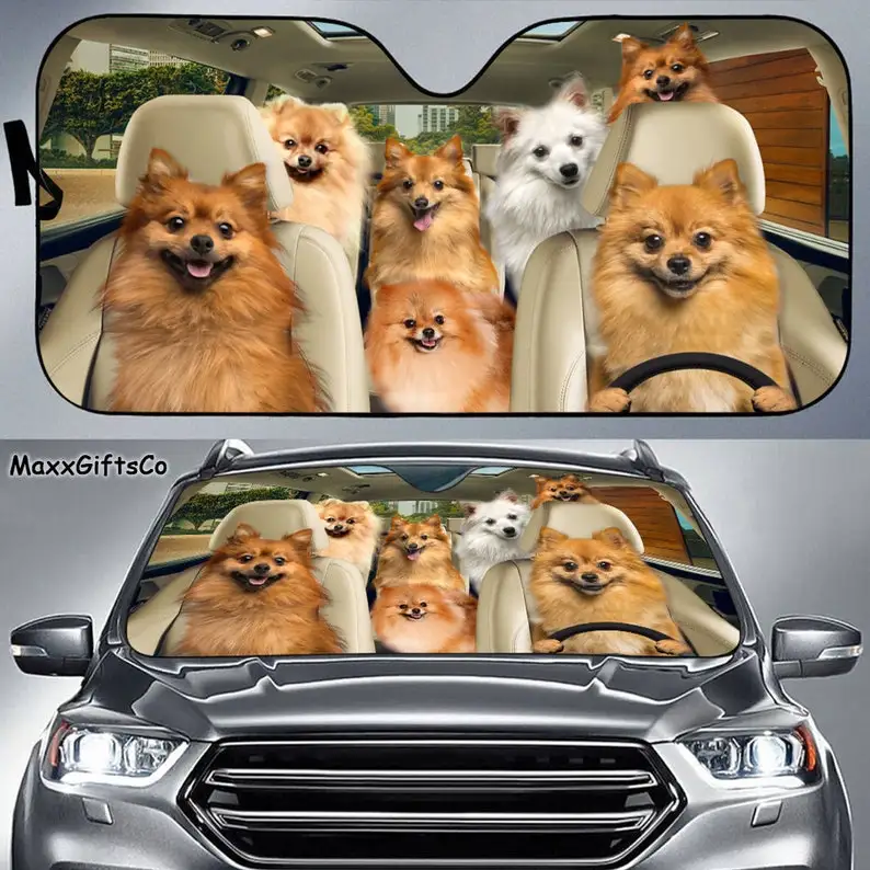 German Spitz Car Sun Shade, German Spitz Windshield, Dogs Family Sunshade, Dogs Car Accessories, Car Decoration, Gift For Dad, M
German Spitz Car Sun Shade, German Spitz Windshield, Dogs Family Sunshade, Dogs Car Accessories, Car Decoration, Gift For Dad, M