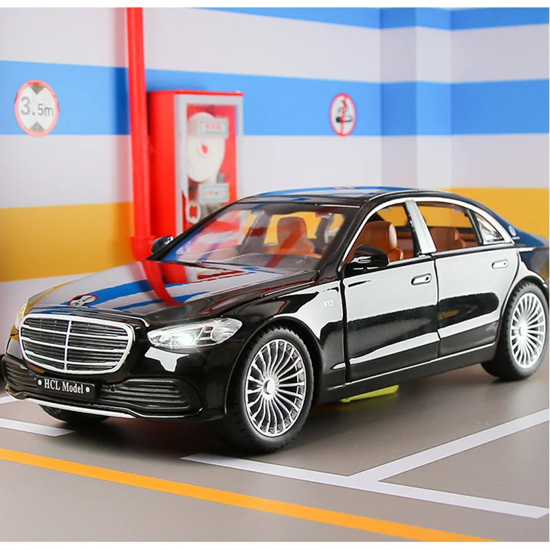 Модель автомобиля Maybach S600 из сплава, модель автомобиля с отлитым металлическим покрытием, коллекция со звуком и светом, Детские игрушечные п...
Модель автомобиля Maybach S600 из сплава, модель автомобиля с отлитым металлическим покрытием, коллекция со звуком и светом, Детские игрушечные п...