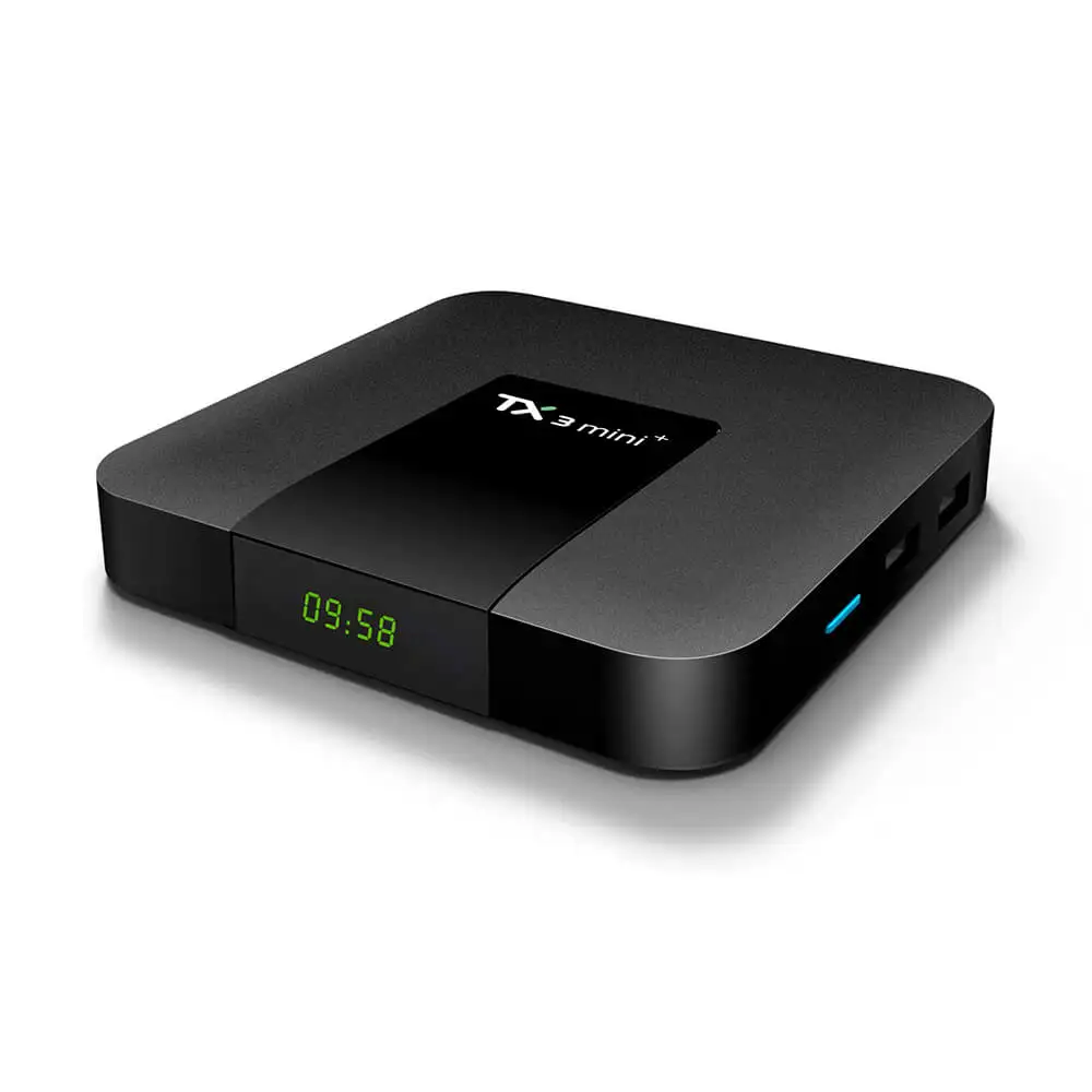 Upgraded TX3 Mini Plus Amlogic S905W2 4GB 32GB AV1 Decoder 4K 60Hz IPTV Android 11 Smart TV Box
Upgraded TX3 Mini Plus Amlogic S905W2 4GB 32GB AV1 Decoder 4K 60Hz IPTV Android 11 Smart TV Box