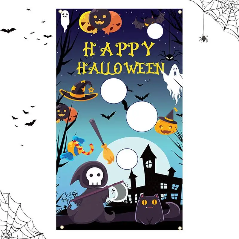 Halloween Toss Game Banner Halloween-Inspired Ghost Toss Games With 3 Bean Bags Hanging Banner Indoor Outdoor Throwing Game For
Halloween Toss Game Banner Halloween-Inspired Ghost Toss Games With 3 Bean Bags Hanging Banner Indoor Outdoor Throwing Game For