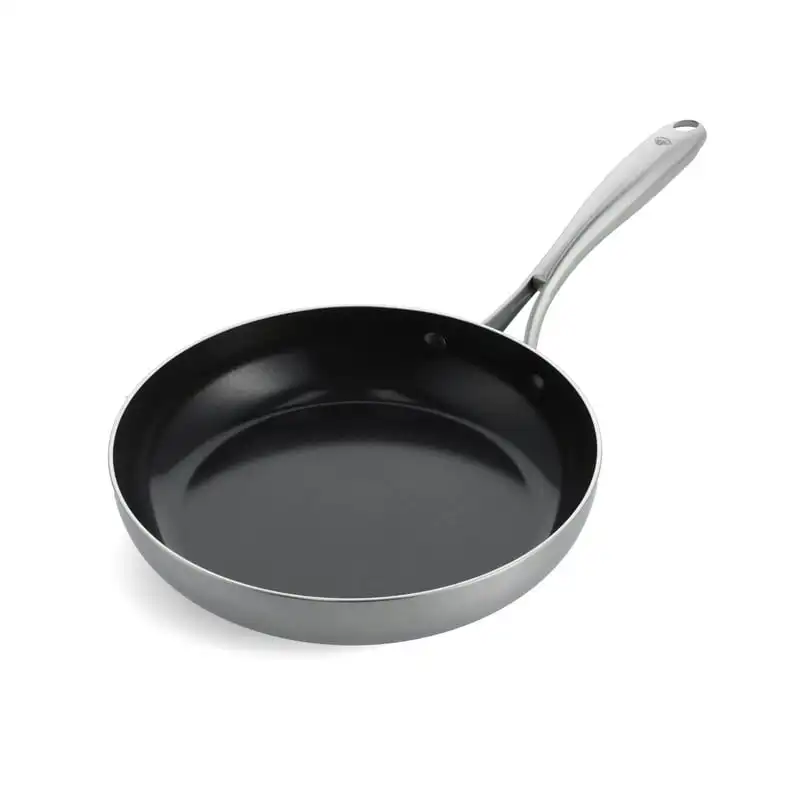 Diamond Stainless Clad Pro Toxin-Free Ceramic and Dishwasher Safe Frying Pan, 11" 
Diamond Stainless Clad Pro Toxin-Free Ceramic and Dishwasher Safe Frying Pan, 11"