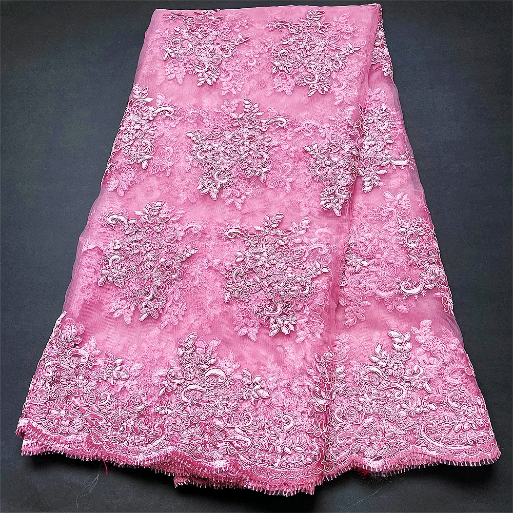 2022High Quality African Nigerian Tulle Lace Fabric With Sequins Embroidery Sewing Guipure Organza Prom Dresses Net Cloth 5yards
2022High Quality African Nigerian Tulle Lace Fabric With Sequins Embroidery Sewing Guipure Organza Prom Dresses Net Cloth 5yards