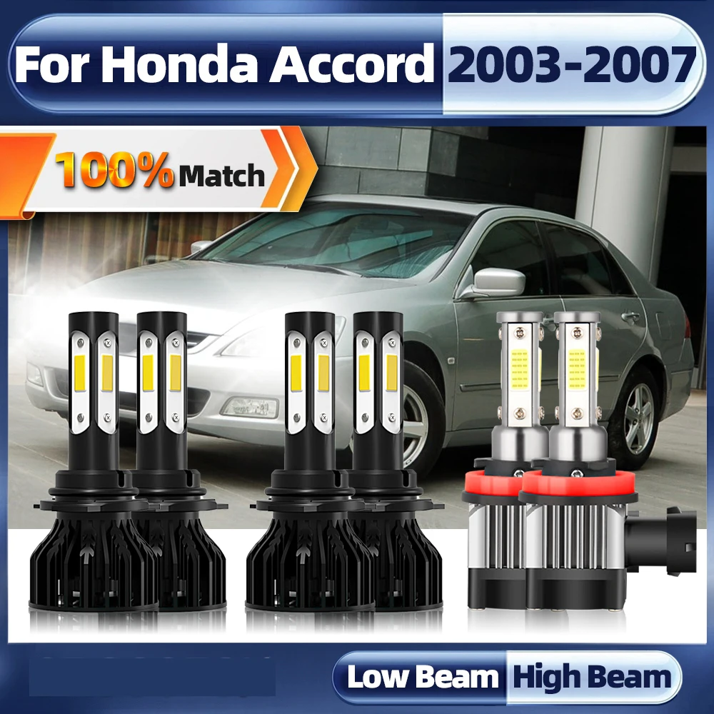 60000LM LED Lamps Canbus HB3 9005 H11 HB4 9006 Car Headlight Auto Fog Lights 6000K For Honda Accord 2003 2004 2005 2006 2007
60000LM LED Lamps Canbus HB3 9005 H11 HB4 9006 Car Headlight Auto Fog Lights 6000K For Honda Accord 2003 2004 2005 2006 2007
