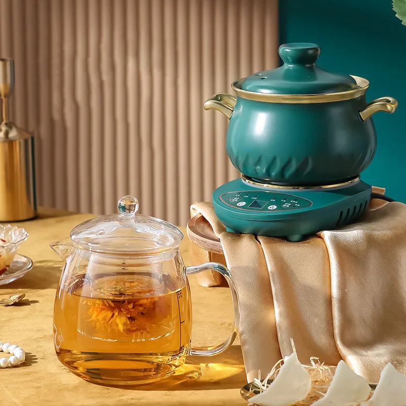 220V Electric Stew Pot Bird's Nest Pot Health Kettle Multifunction Appointment Decoction Pot Zisha Pot BB Porridge 1.2L
220V Electric Stew Pot Bird's Nest Pot Health Kettle Multifunction Appointment Decoction Pot Zisha Pot BB Porridge 1.2L