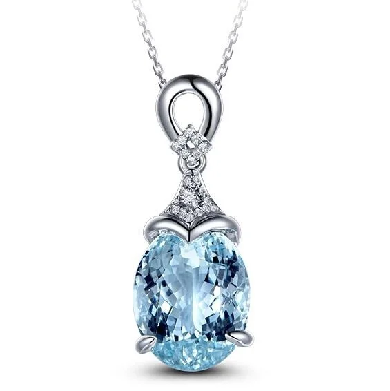 ANGLANG Romantic Women Wedding Necklaces Brilliant Oval Cubic Zirconia Anniversary Gift Pendant Necklaces Fashion Jewelry
ANGLANG Romantic Women Wedding Necklaces Brilliant Oval Cubic Zirconia Anniversary Gift Pendant Necklaces Fashion Jewelry