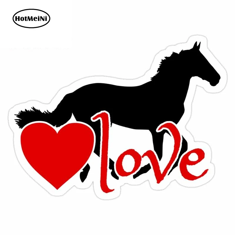 13cm x 9.9cm Funny Car Styling Car Stickers for Horse and Heart Vinyl Decals JDM Laptop Personality Car Decoration
13cm x 9.9cm Funny Car Styling Car Stickers for Horse and Heart Vinyl Decals JDM Laptop Personality Car Decoration