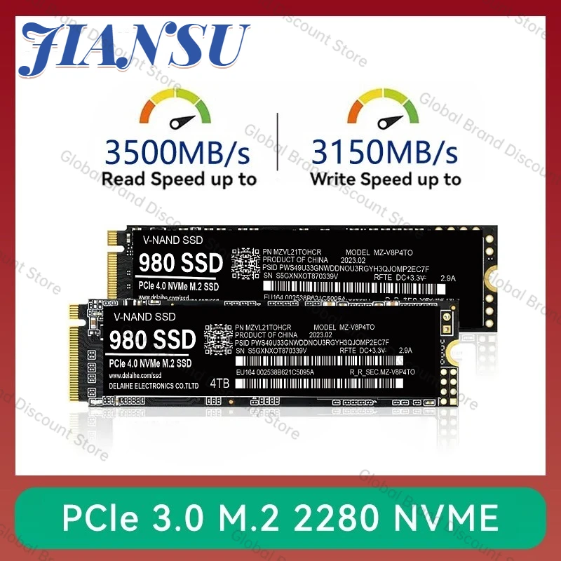 Original SSD 1TB Hard Disk Drive 500GB M2 SATA3 2tb 4tb ssd nvme m2 Internal Solid State Hard Drive 980EVO for Laptop Desktop
Original SSD 1TB Hard Disk Drive 500GB M2 SATA3 2tb 4tb ssd nvme m2 Internal Solid State Hard Drive 980EVO for Laptop Desktop