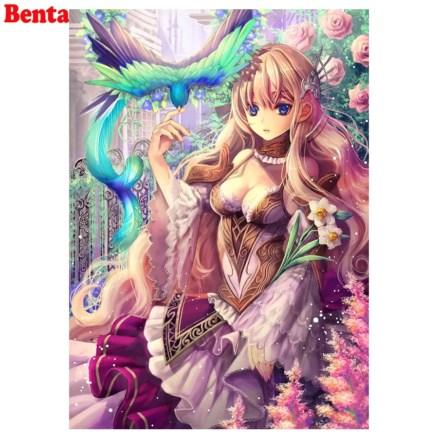 DIY 5D Diamond Painting Japanese anime girl and phoenix Full Diamond Embroidery Rhinestone Pictures Home Decor Wall Art
DIY 5D Diamond Painting Japanese anime girl and phoenix Full Diamond Embroidery Rhinestone Pictures Home Decor Wall Art