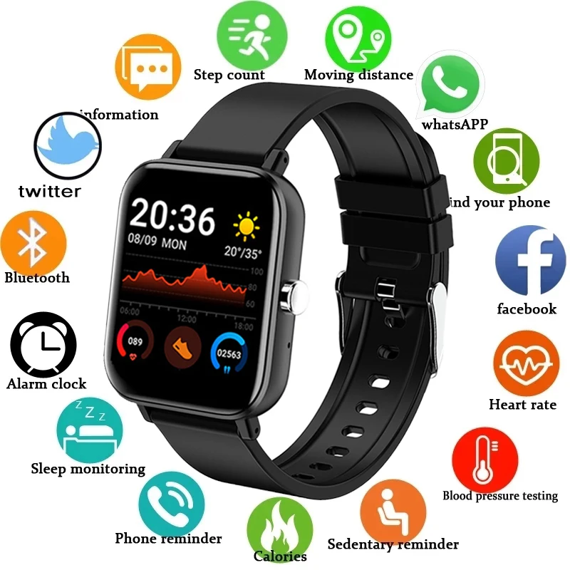 Smart Watch Men Women For Bluetooth Call Smartwatch H10 Sport Fitness Tracker Waterproof LED Full Touch Screen For Android IOS
Smart Watch Men Women For Bluetooth Call Smartwatch H10 Sport Fitness Tracker Waterproof LED Full Touch Screen For Android IOS