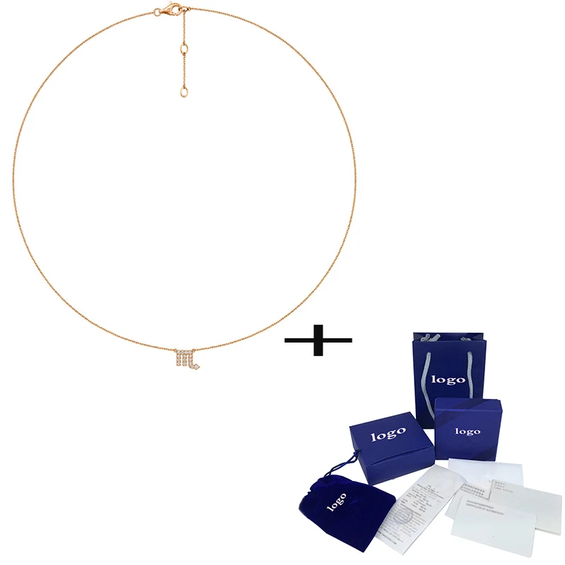 Fashionable New Romantic Unique Scorpio Zodiac Necklace Protection, Classic Rose Gold Jewelry For Girlfriend Birthday Best Gift
Fashionable New Romantic Unique Scorpio Zodiac Necklace Protection, Classic Rose Gold Jewelry For Girlfriend Birthday Best Gift