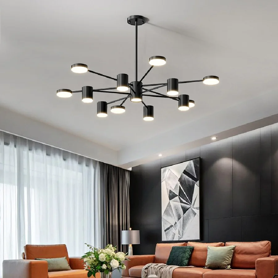 Sputnik Led Pendant Lamp Living Dining Room Bedroom Nordic Black Chandelier Indoor Lighting Indoor Modern Ceiling Light Fixture
Sputnik Led Pendant Lamp Living Dining Room Bedroom Nordic Black Chandelier Indoor Lighting Indoor Modern Ceiling Light Fixture
