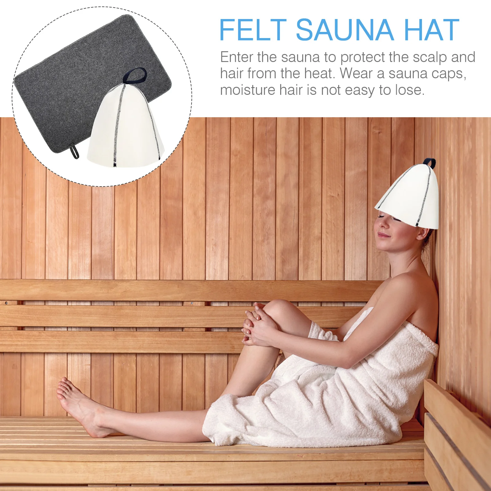 Sauna Hat Bath Men Kit Setfelt Russian Salon Room Cushion Pad Caps Mat Vaporarium
Sauna Hat Bath Men Kit Setfelt Russian Salon Room Cushion Pad Caps Mat Vaporarium