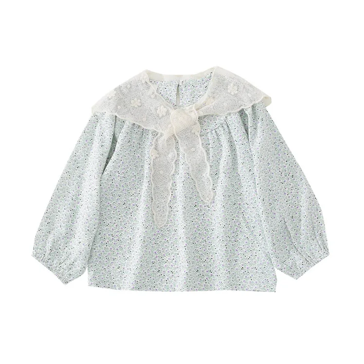 2022 Spring New Girls Floral Blouse Korean Baby Doll Collar Shirt Kids Clothing Shirt for Girls Children Euro-America Style
2022 Spring New Girls Floral Blouse Korean Baby Doll Collar Shirt Kids Clothing Shirt for Girls Children Euro-America Style