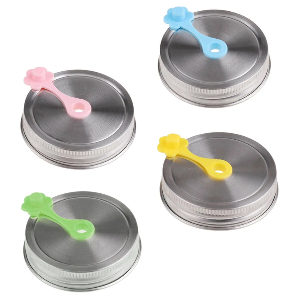 Jar Lid Mason Lids Straw Hole Canning Mouth Cover Cup Wide Drinking Regular Caps Smoothie Stainless Replacement Sealing Tumbler
Jar Lid Mason Lids Straw Hole Canning Mouth Cover Cup Wide Drinking Regular Caps Smoothie Stainless Replacement Sealing Tumbler