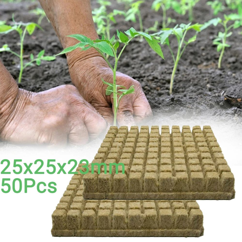 50pcs Nursery Breathable Accessory Hydroponics Kit Slotted Cup Plant Cultivation Rock Wool Cube Multifunctional Garden Supplies
50pcs Nursery Breathable Accessory Hydroponics Kit Slotted Cup Plant Cultivation Rock Wool Cube Multifunctional Garden Supplies