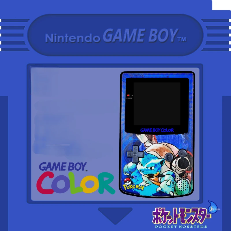 Цветная игровая машина GBC Nintendo GAMEBOY, ручная, точка-точка, полная посадка, водяная стрела, черепаха
Цветная игровая машина GBC Nintendo GAMEBOY, ручная, точка-точка, полная посадка, водяная стрела, черепаха