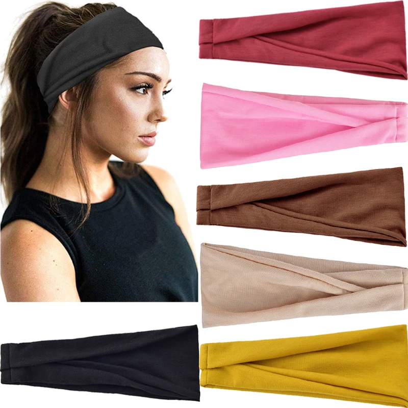 Women Headband Solid Color Wide Turban Twist Knitted Cotton Sport Yoga Hairband Twisted Knotted Headwrap Hair Accessories
Women Headband Solid Color Wide Turban Twist Knitted Cotton Sport Yoga Hairband Twisted Knotted Headwrap Hair Accessories