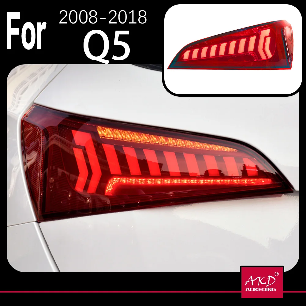 AKD Car Model Tail Lamp for Audi Q5 Tail Lights 2008-2018 Q5 LED Tail Light Rear Lamp turn Signal Dynamic Auto DRL Accessories
AKD Car Model Tail Lamp for Audi Q5 Tail Lights 2008-2018 Q5 LED Tail Light Rear Lamp turn Signal Dynamic Auto DRL Accessories