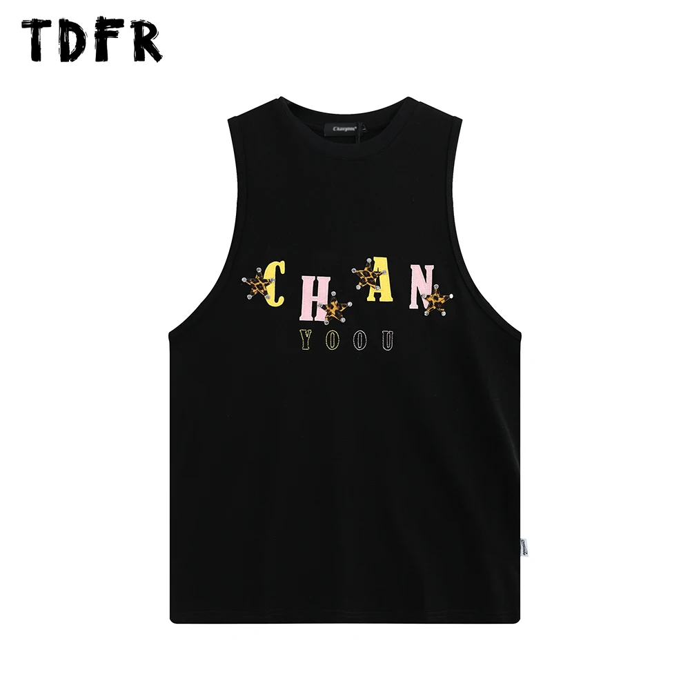 Letter Star Patch Tank Top Mens Summer Casual Streetwear Sleeveless Crew Neck Loose Cotton Tank Top Men
Letter Star Patch Tank Top Mens Summer Casual Streetwear Sleeveless Crew Neck Loose Cotton Tank Top Men